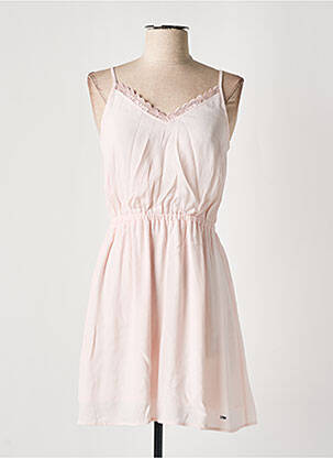 Rochie scurtă roz TOMMY HILFIGER femeie