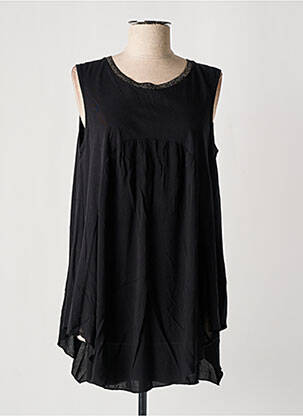 Tunică fără mâneci negru BSB femeie