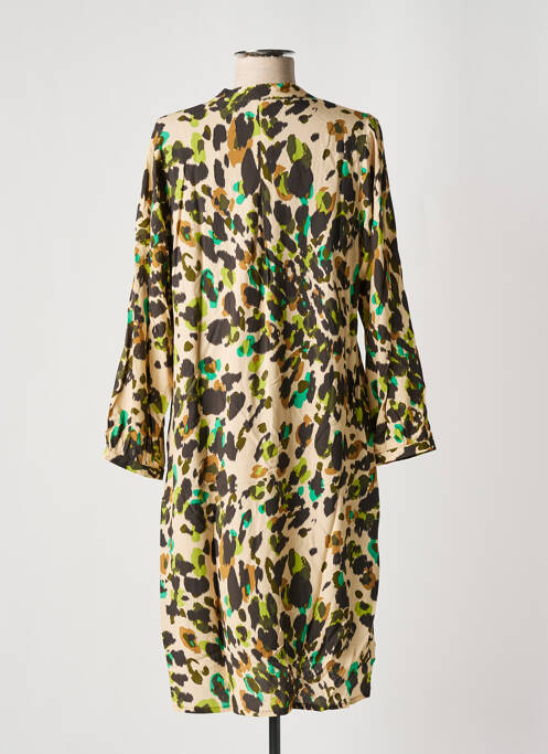 Rochie midi bej SIGNE NATURE femeie