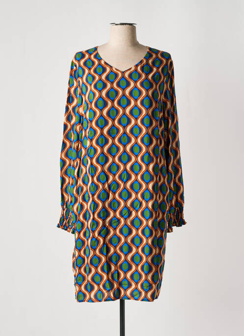 Rochie midi albastru SIGNE NATURE femeie