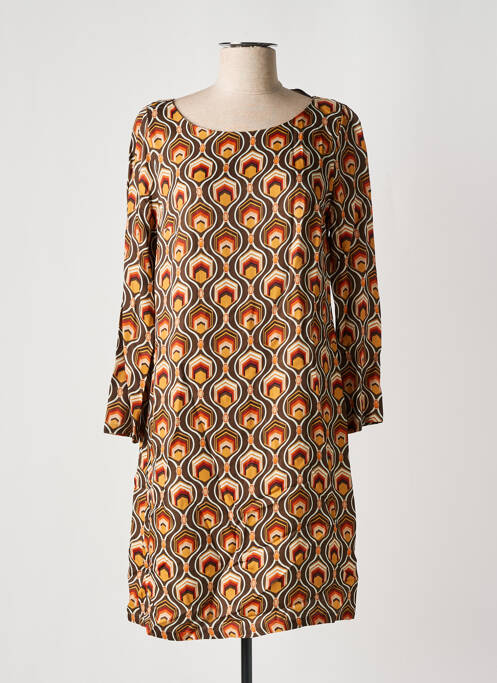 Rochie midi maro FREEMAN T.PORTER femeie