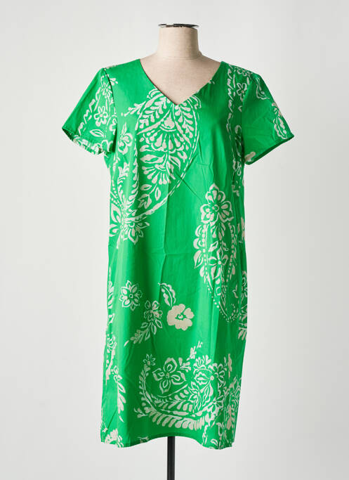 Rochie midi verde SIGNE NATURE femeie