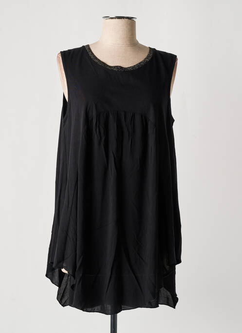 Tunică fără mâneci negru BSB femeie