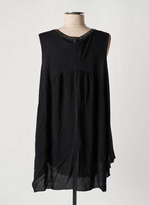 Tunică fără mâneci negru BSB femeie