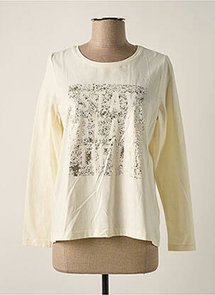 Tricou bej SIGNE NATURE femeie