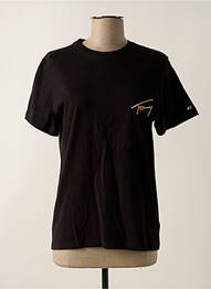 Tricou negru TOMMY HILFIGER femeie
