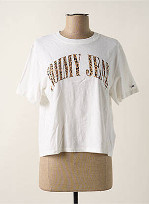 Tricou alb TOMMY HILFIGER femeie