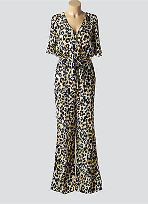 Salopetă-pantalon bej ICHI femeie