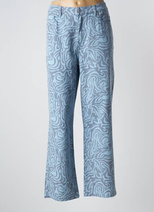 Blugi cu croială dreaptă albastru B.YOUNG femeie