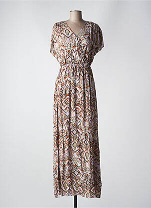 Rochie lungă bej B.YOUNG femeie