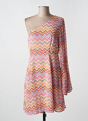 Rochie scurtă roz GRACE & MILA femeie