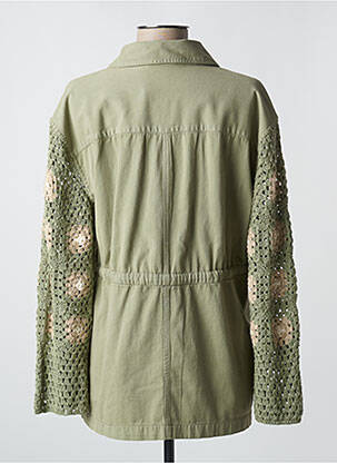 Jachete casual buzunare verde CREAM femeie
