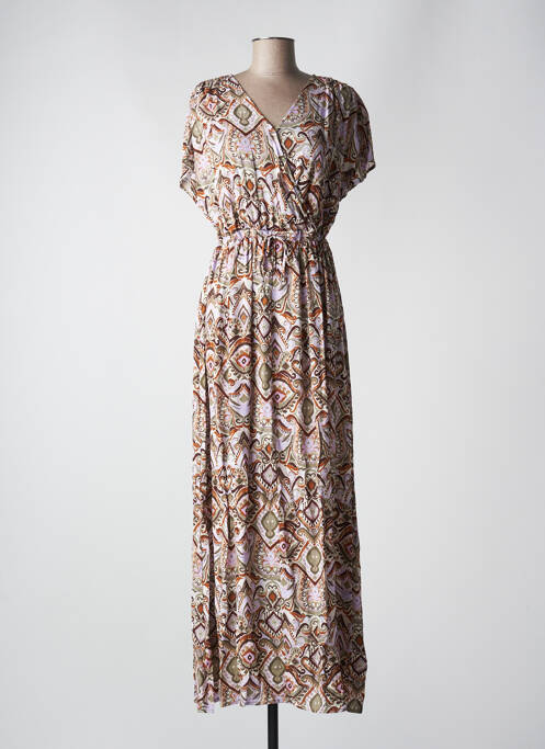 Rochie lungă bej B.YOUNG femeie