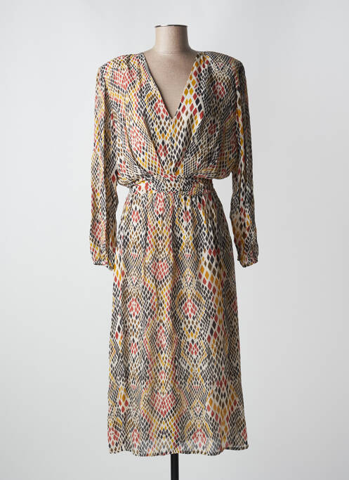 Rochie lungă bej MÊME ROAD femeie