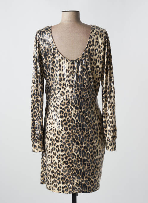 Rochie scurtă bej ICHI femeie