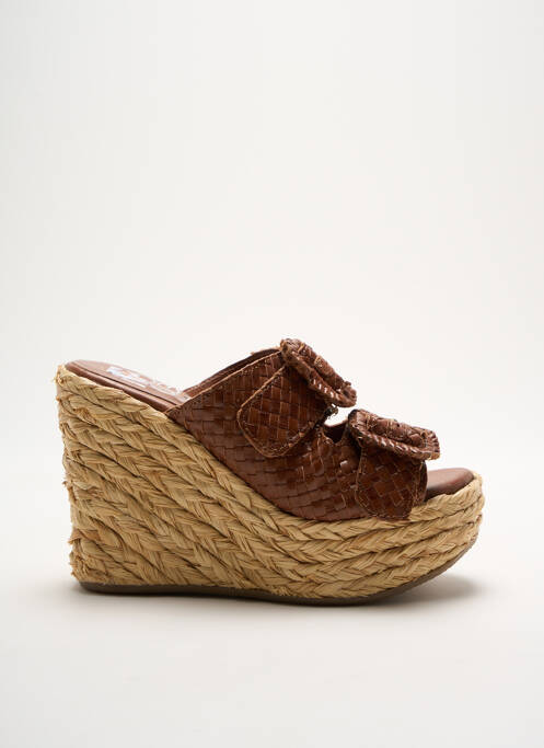 Mulete/Saboți maro STUDIO MODE femeie