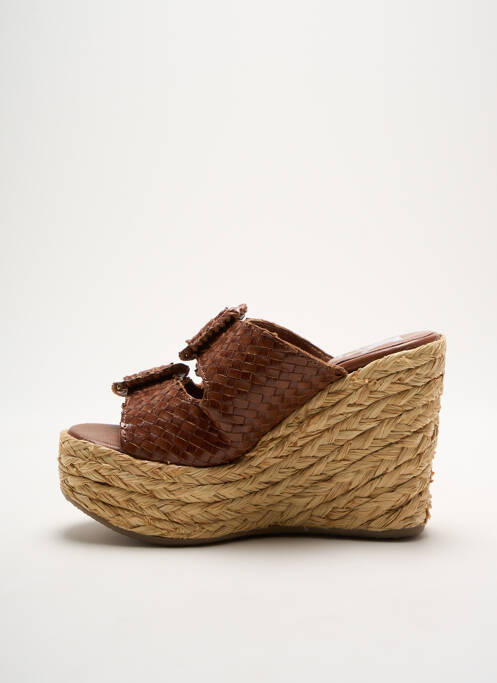 Mulete/Saboți maro STUDIO MODE femeie