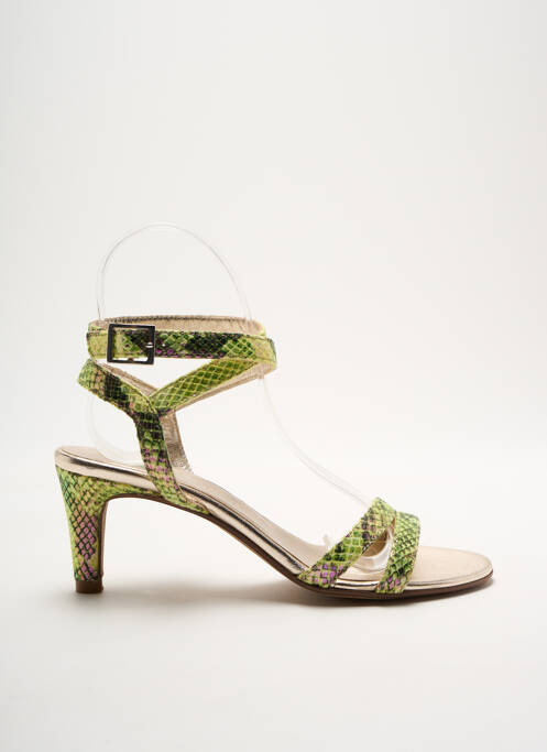 Sandale/Pantofi decupați verde NIMAL femeie