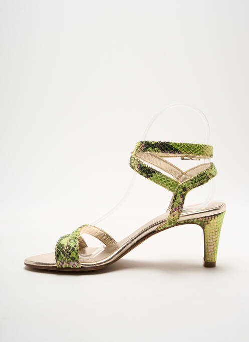Sandale/Pantofi decupați verde NIMAL femeie
