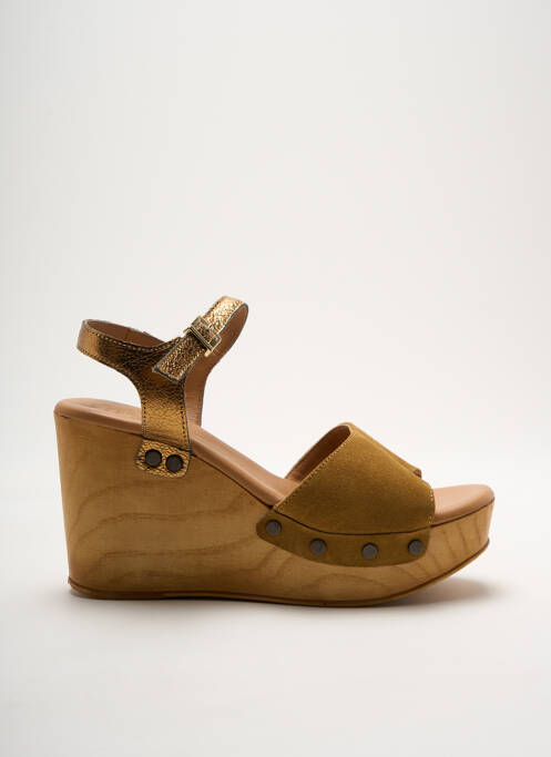 Sandale/Pantofi decupați verde SMS femeie