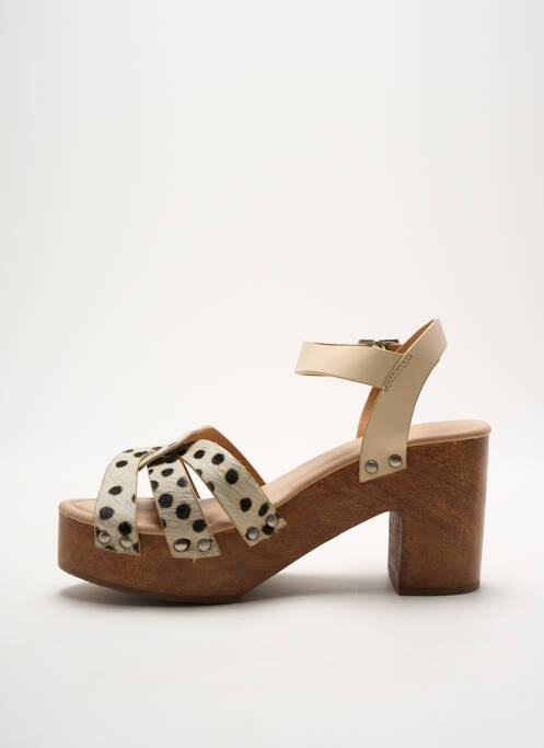 Sandale/Pantofi decupați bej WHITE STUFF femeie