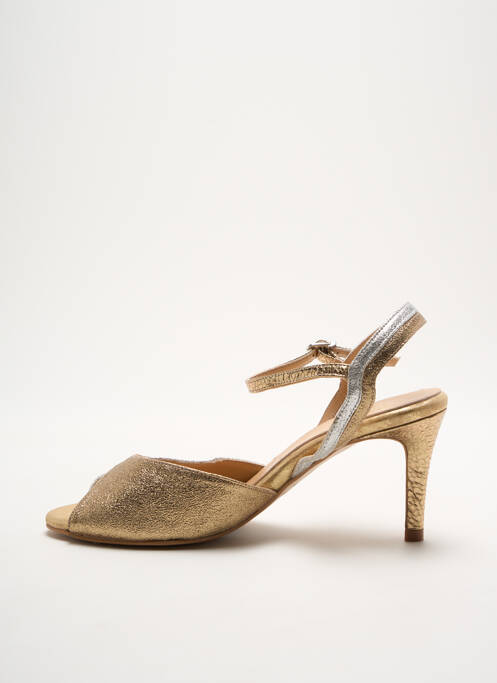 Sandale/Pantofi decupați auriu CRÉATIS femeie