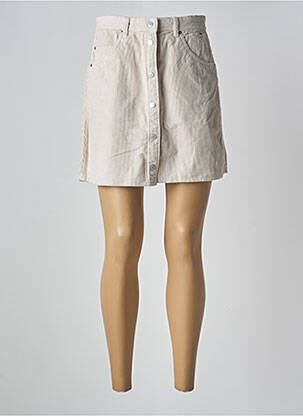 Fustă scurtă bej TOMMY HILFIGER femeie