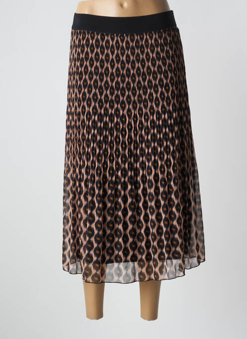 Fustă midi maro SIGNE NATURE femeie