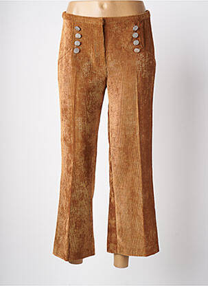 Pantalon 7/8 maro SIGNE NATURE femeie