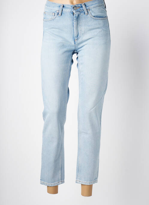 Blugi cu croială slim albastru CARHARTT femeie