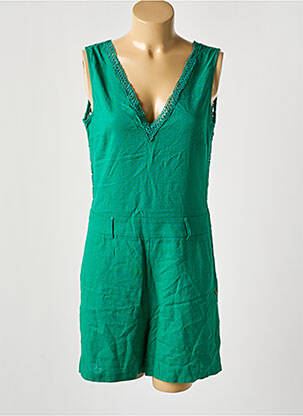 Salopetă scurtă verde FREEMAN T.PORTER femeie