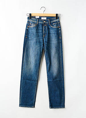 Blugi cu croială dreaptă albastru LE TEMPS DES CERISES femeie