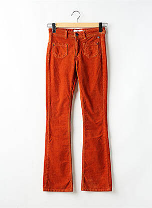 Pantalon evazat portocalie FREEMAN T.PORTER femeie