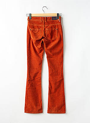 Pantalon evazat portocalie FREEMAN T.PORTER femeie