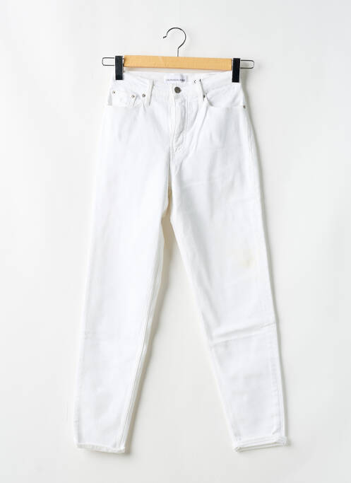 Blugi croială Mom alb CALVIN KLEIN femeie