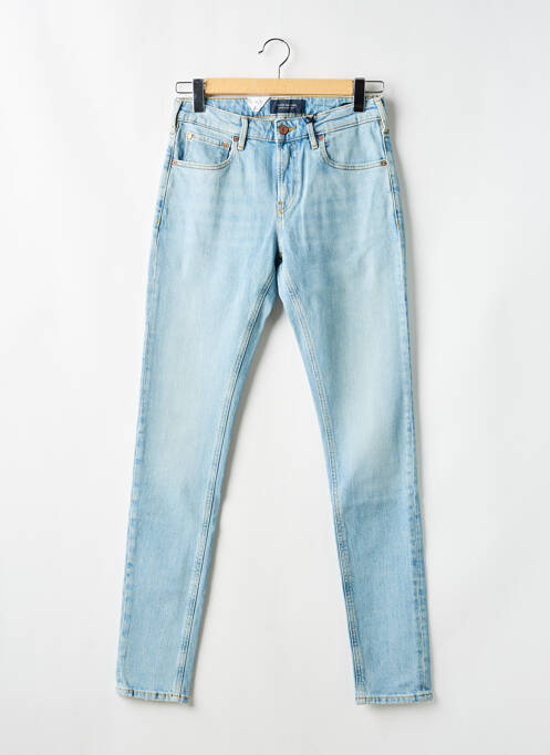 Blugi cu croială slim albastru SCOTCH & SODA bărbat