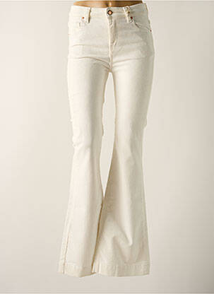 Pantalon evazat bej BSB femeie
