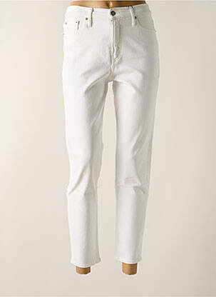 Blugi cu croială slim alb CALVIN KLEIN femeie