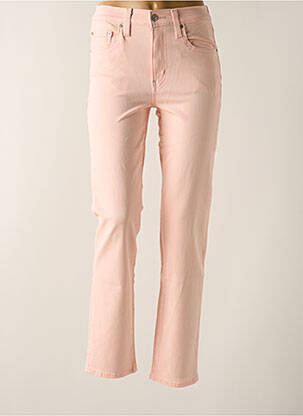 Blugi cu croială slim roz LEVIS femeie