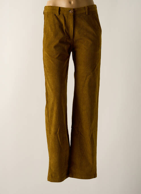 Pantalon chino verde LA PETITE ETOILE femeie