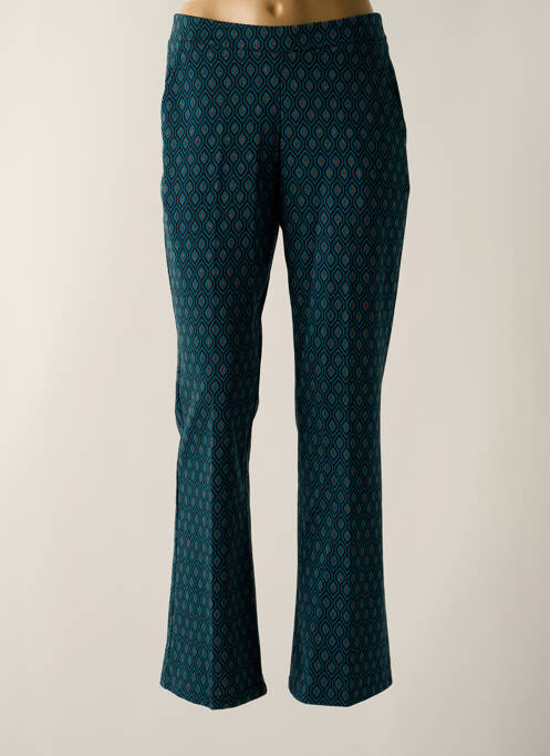 Pantalon evazat albastru SIGNE NATURE femeie