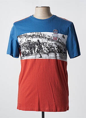 Tricou portocaliu DELAHAYE bărbat