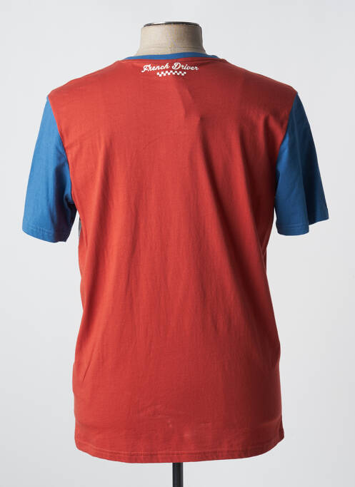 Tricou portocaliu DELAHAYE bărbat