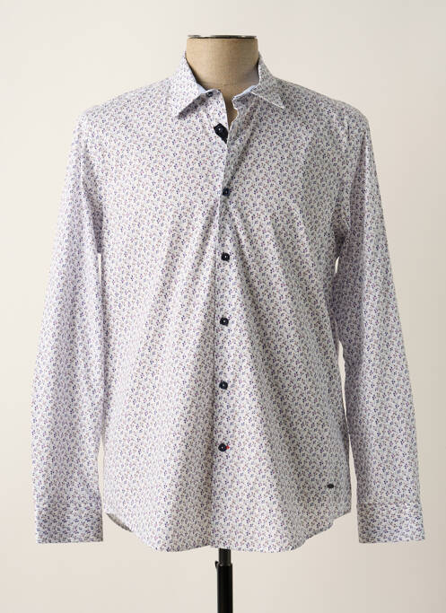 Cămașă cu mâneci lungi alb DELAHAYE bărbat