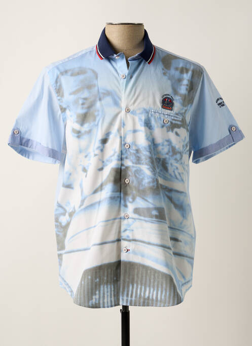 Cămașă cu mâneci scurte albastru DELAHAYE bărbat