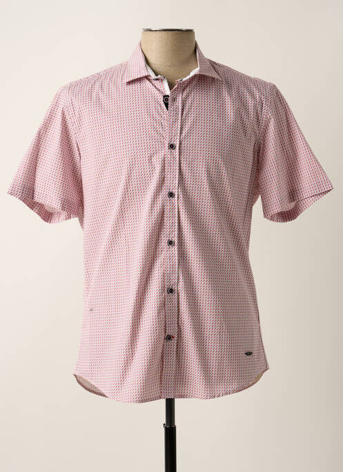 Cămașă cu mâneci scurte roșu DELAHAYE bărbat