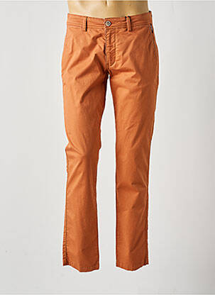 Pantalon chino portocaliu DELAHAYE bărbat