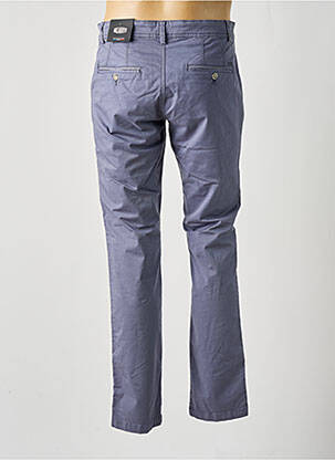 Pantalon chino țesătură poplin mărime normală violet DELAHAYE bărbat