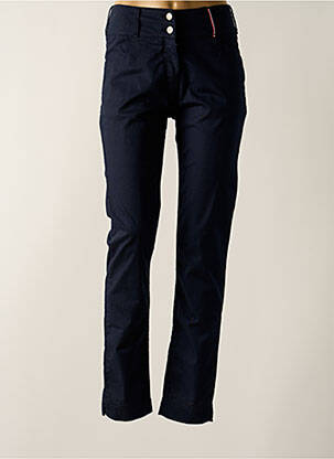 Pantalon slim albastru DELAHAYE femeie