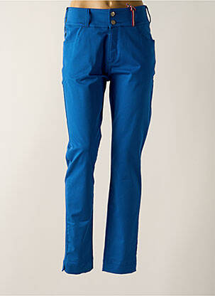 Pantalon slim albastru DELAHAYE femeie